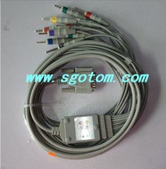 專業(yè)醫(yī)療監(jiān)護(hù)配件 供應(yīng)HP、飛利浦、邁瑞PM5000一體式心電導(dǎo)聯(lián)線及電子配件